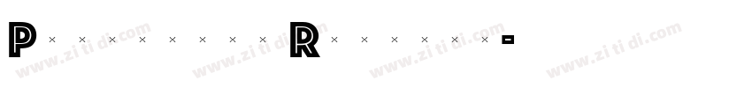 Phosphate Regular字体转换 Phosphate Regular字体转换